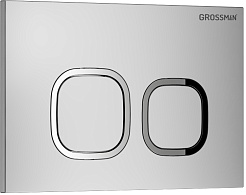 Grossman Инсталляция для подвесного унитаза Cosmo 97.02.110 с клавишей смыва хром матовый – фотография-10